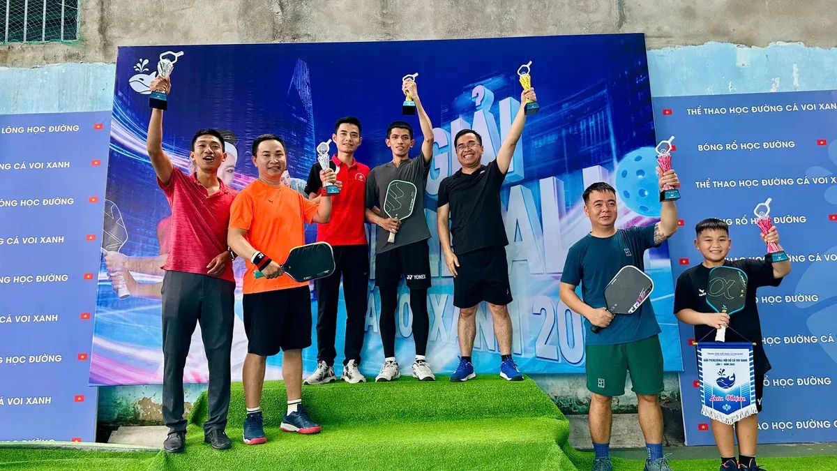 Giải Pickleball Mở Rộng Cá Voi Xanh