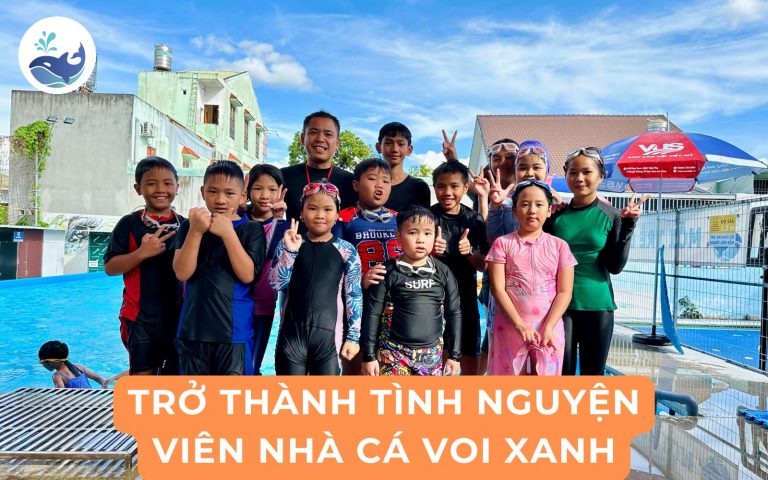 Tình Nguyện Viên Nhà Cá Voi Xanh tinh nguyen vien